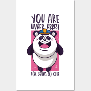 Panda Police Posters and Art